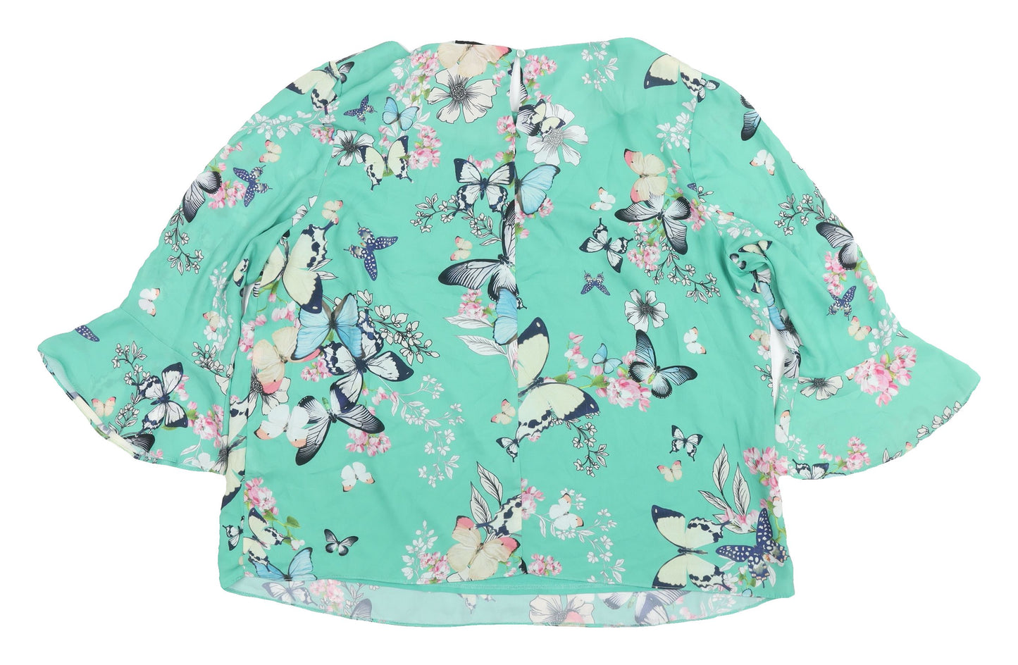 Wallis Multicoloured Floral Blouse - Size 20