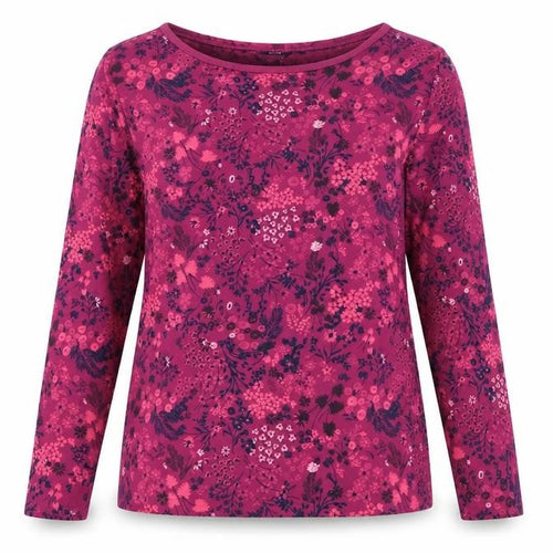 Isle Collection Pink Floral T-Shirt, Women, Size S
