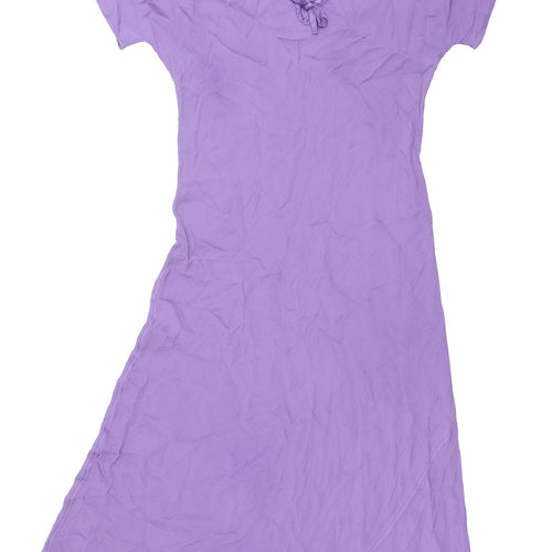 Marks and Spencer Women's Purple A-Line Dress Size 12