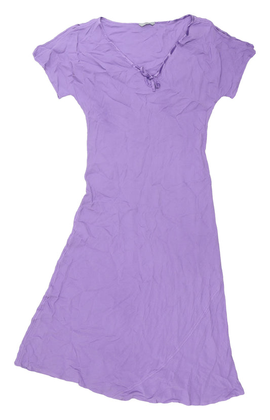 Marks and Spencer Women's Purple A-Line Dress Size 12