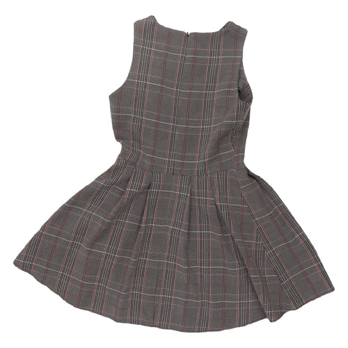 Love Women's Multicoloured Fit & Flare Dress Size 8