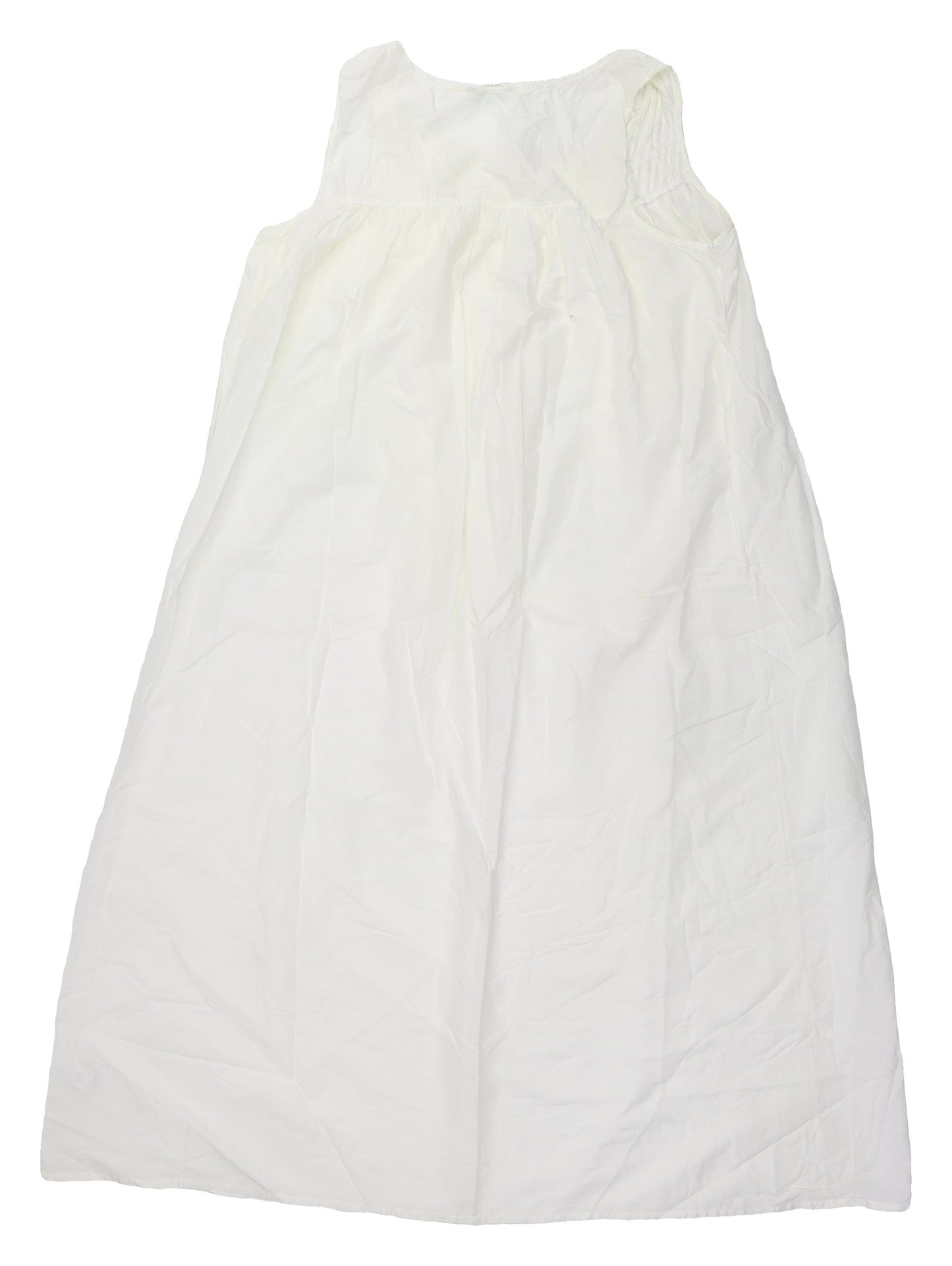 Marks and Spencer Women's White Midi Cotton Dress