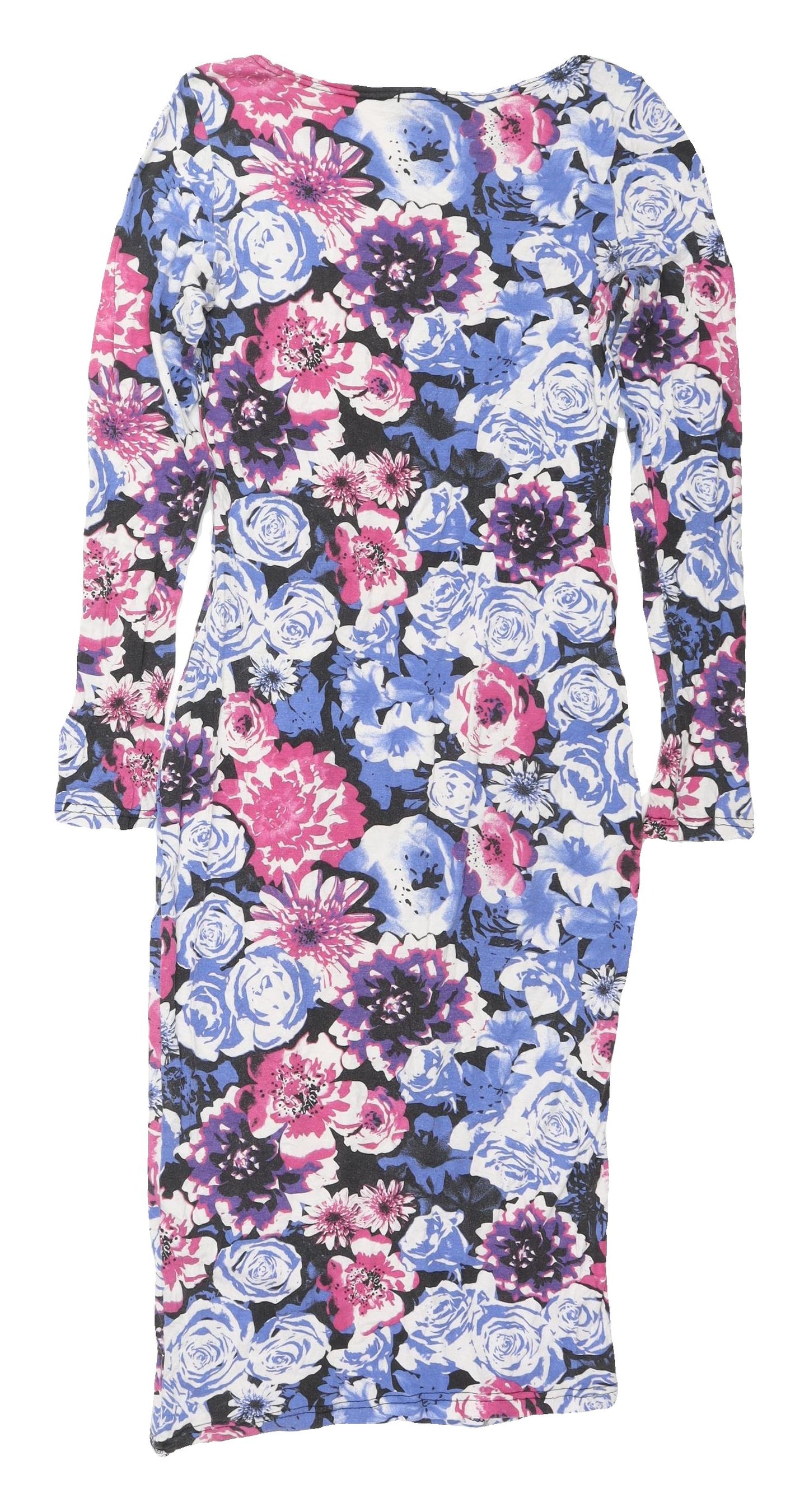 TG Women's Multicoloured Floral Bodycon Dress, Size 12