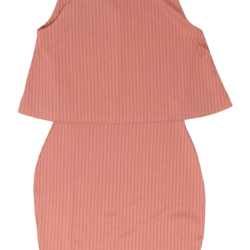 River Island Pink Sheath Dress Size 8 Women's Sleeveless