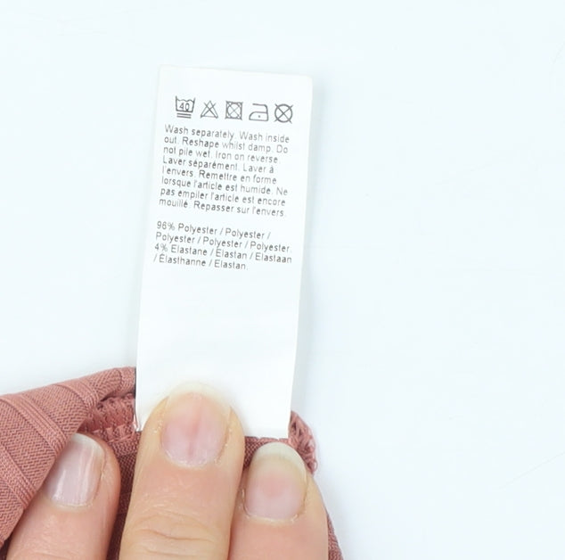 River Island Pink Sheath Dress Size 8 Women's Sleeveless