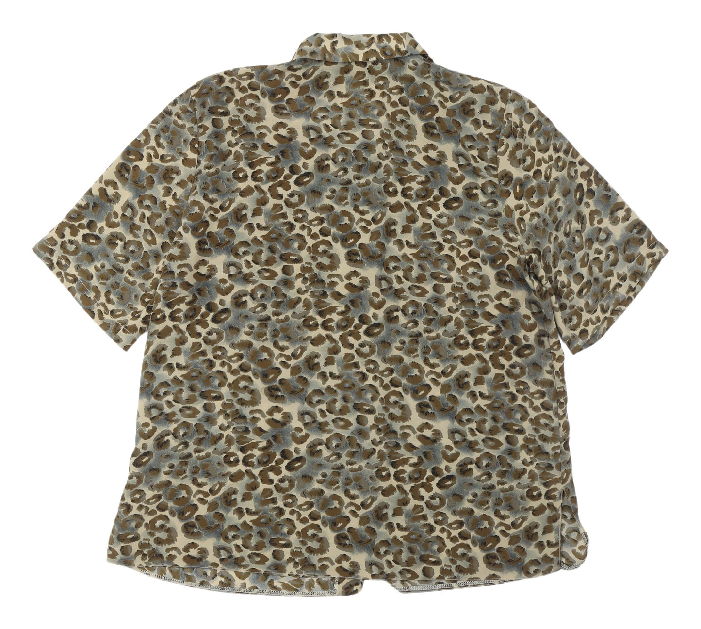 Vinachi Women's Multicoloured Animal Print Shirt