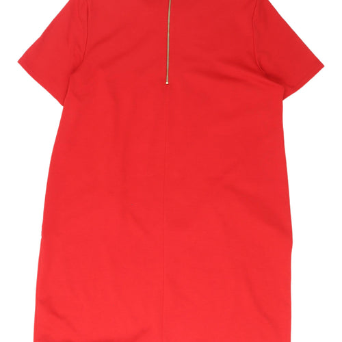 Wallis Women's Red Shift Dress UK 18 Casual Summer