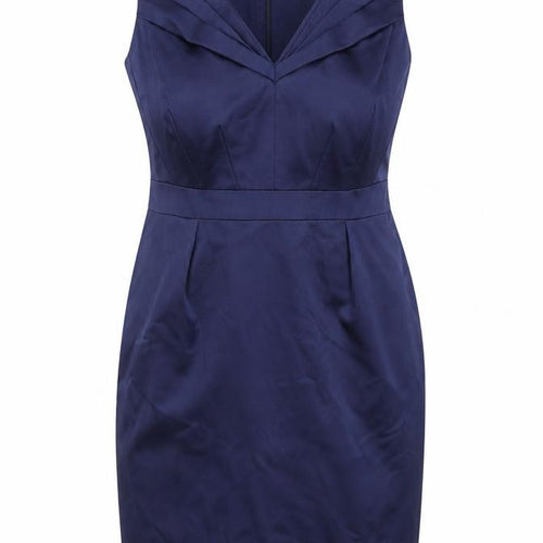 Coast Women's Blue Sleeveless Sheath Dress - Size 12