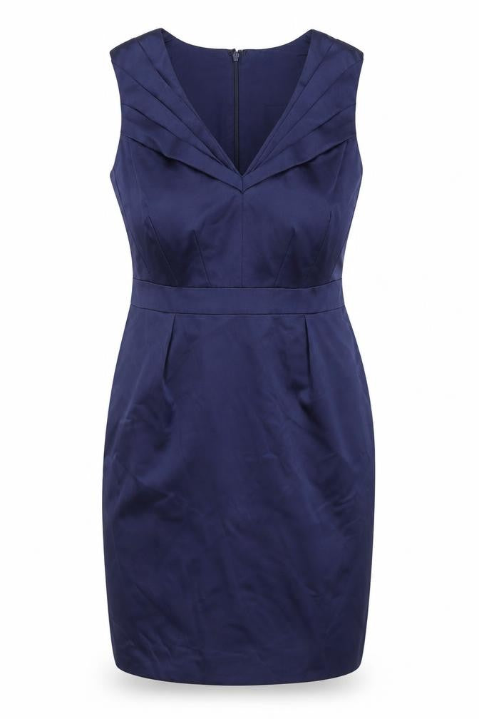 Coast Women's Blue Sleeveless Sheath Dress - Size 12