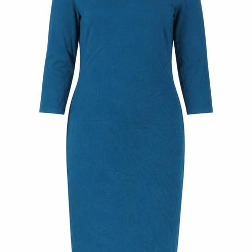 Love Label Women's Blue Black Bodycon Dress Size 16