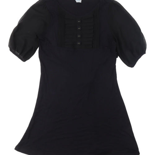 Oasis Women's Black A-Line Dress, Size 10