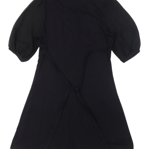 Oasis Women's Black A-Line Dress, Size 10