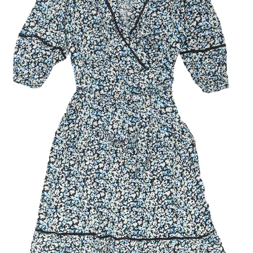 Marks and Spencer Floral Wrap Dress, Size 10
