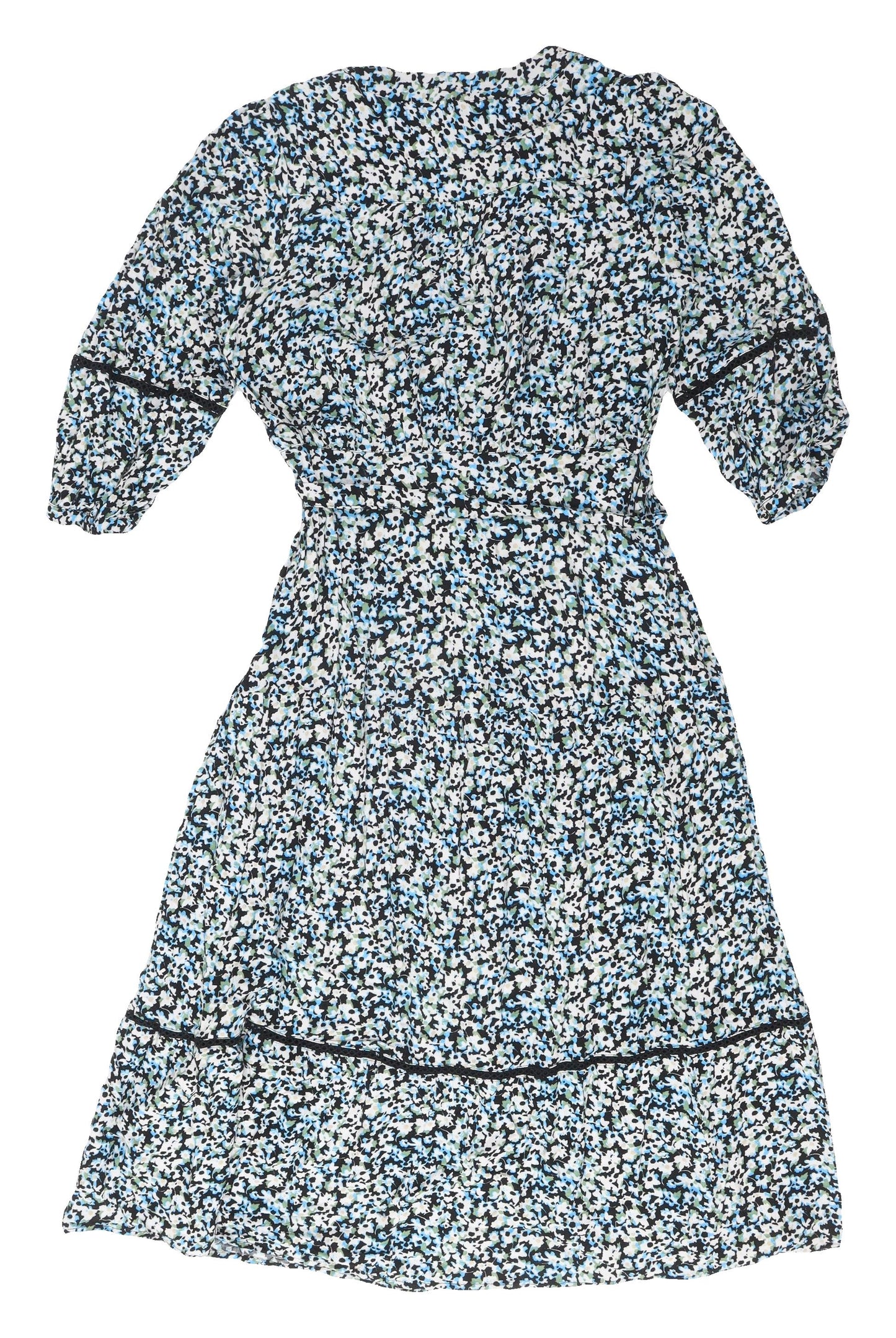 Marks and Spencer Floral Wrap Dress, Size 10