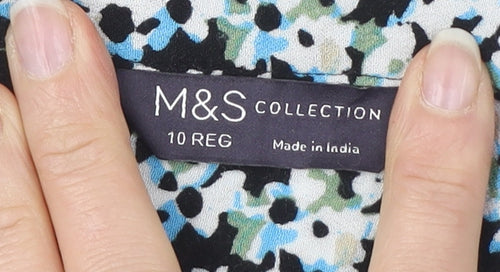 Marks and Spencer Floral Wrap Dress, Size 10