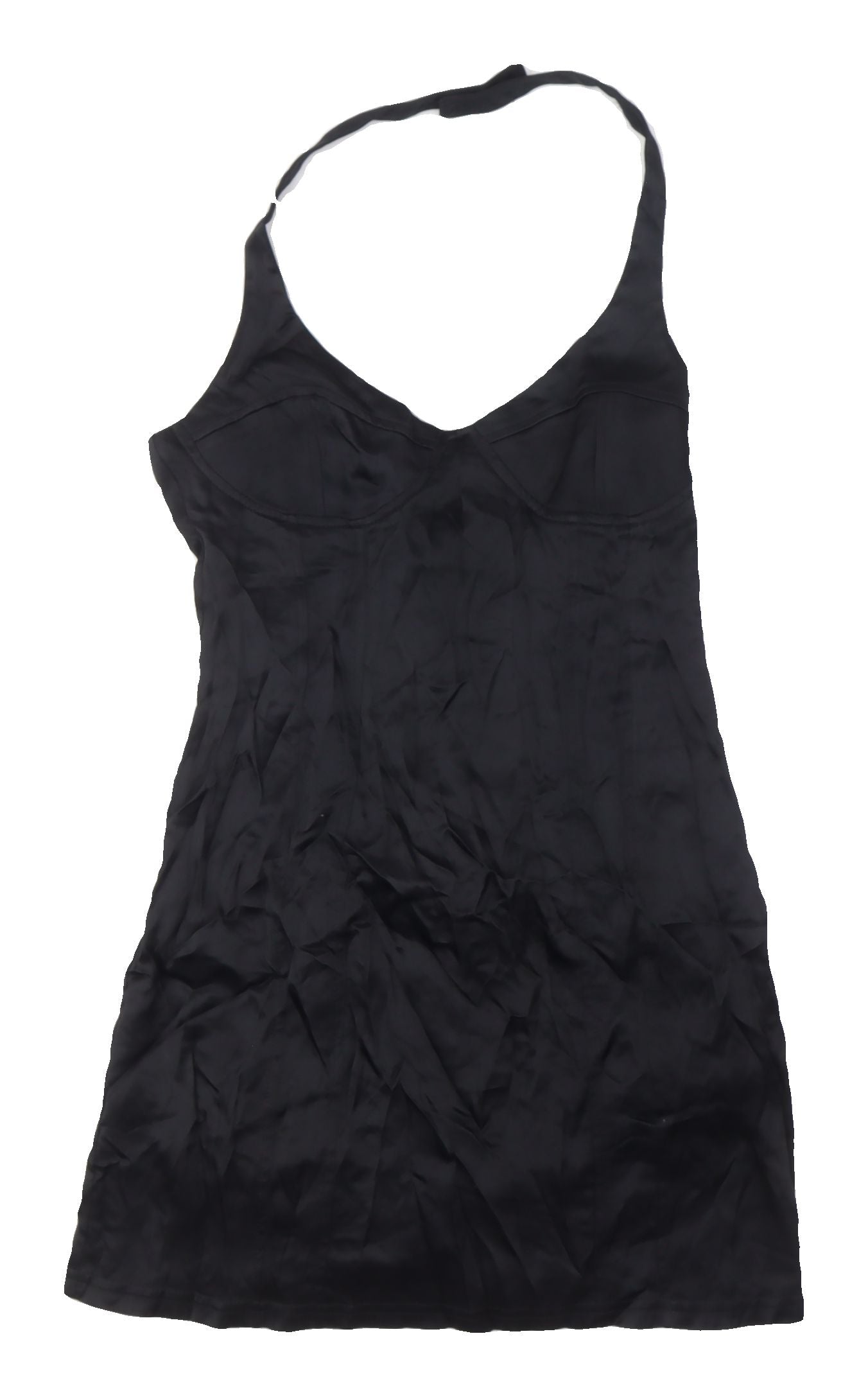 Zara Women's Black Slip Dress Size 12 - Party Wear