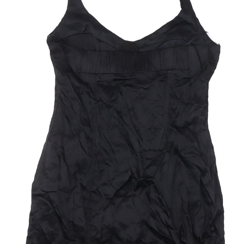 Zara Women's Black Slip Dress Size 12 - Party Wear