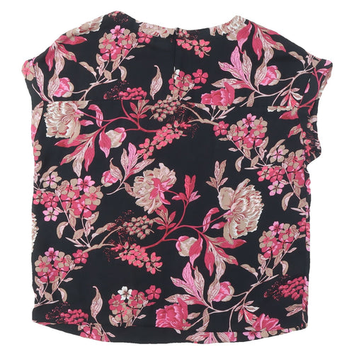 Next Women's Floral Blouse, Multicoloured, Size 12