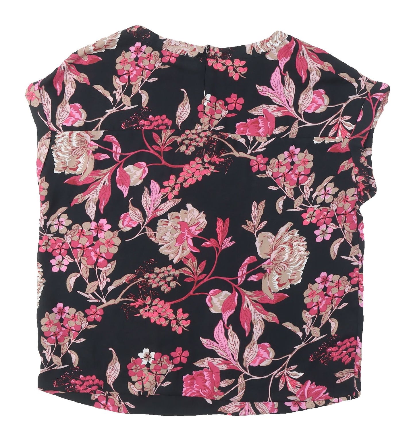 Next Women's Floral Blouse, Multicoloured, Size 12