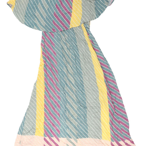 O'Neill Multicoloured Rayon Striped Dress, Women’s S