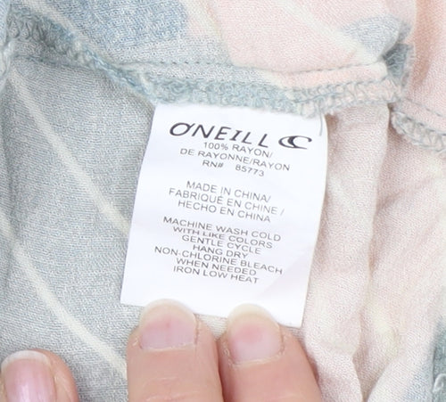 O'Neill Multicoloured Rayon Striped Dress, Women’s S