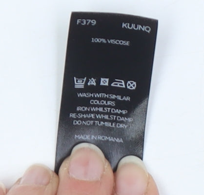 Very Women's Floral Shirt Dress, Black, Size 14, Autumn Wear