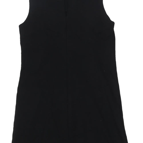 Next Women's Black Beige Shift Dress UK 12