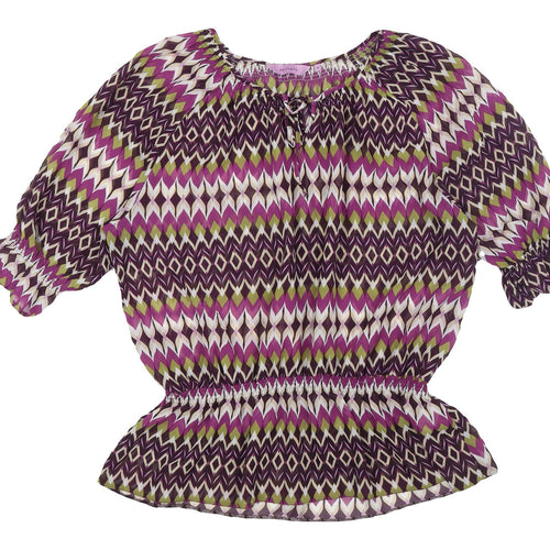 Epilogue Women's Multicoloured Geometric Blouse