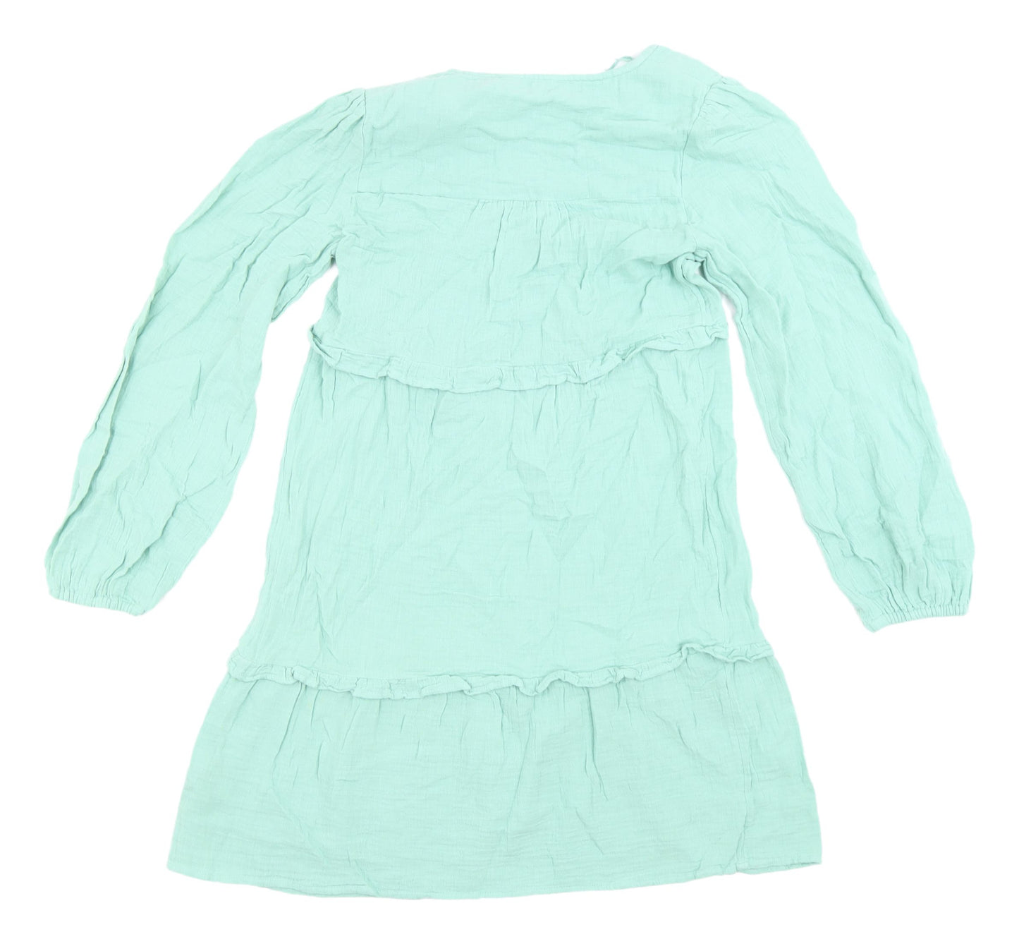 Marks and Spencer Women's Green Shift Dress Size 6