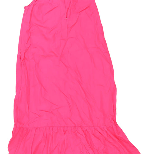 Marks and Spencer Pink Sleeveless Midi Dress Size 6