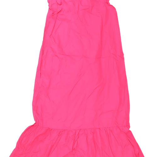 Marks and Spencer Pink Sleeveless Midi Dress Size 6