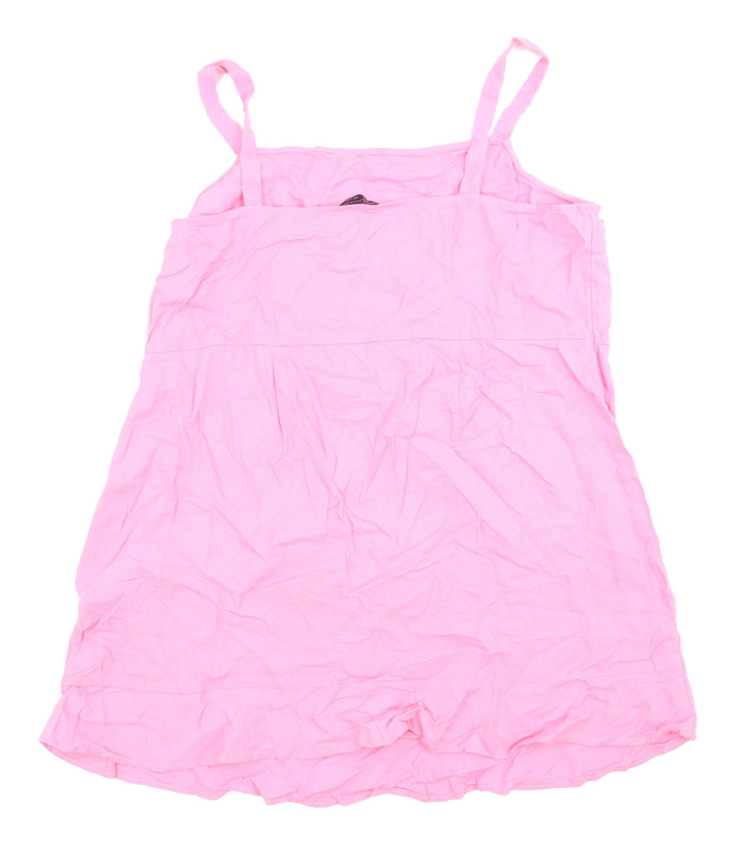 Marks and Spencer Women's Pink Sleeveless Dress Size 22