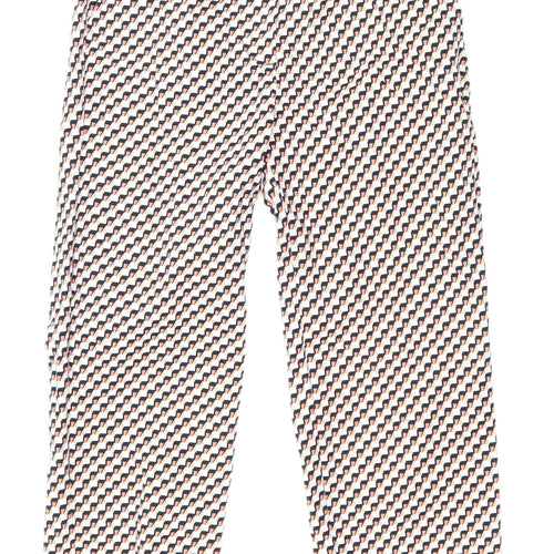 Marks and Spencer Women’s Cropped Geometric Trousers