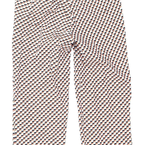 Marks and Spencer Women’s Cropped Geometric Trousers