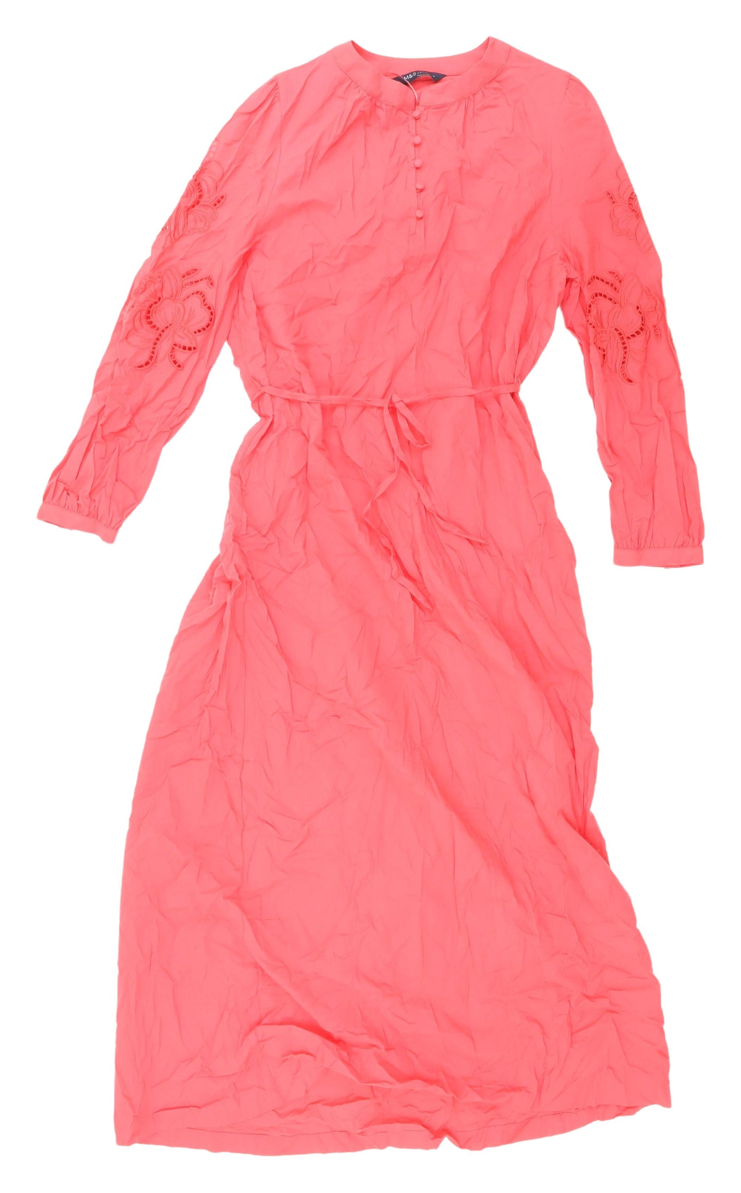 Marks and Spencer Women's Multicoloured 8 Shirt Dress