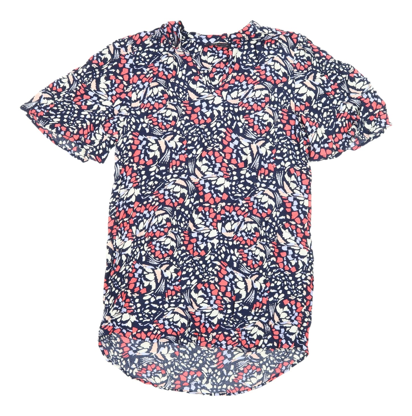 Marks and Spencer Women's Floral T-Shirt, Size 8, Multicoloured