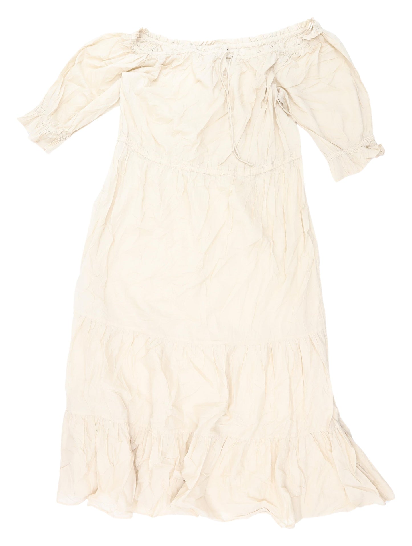 Marks and Spencer Women's Ivory Off Shoulder Dress