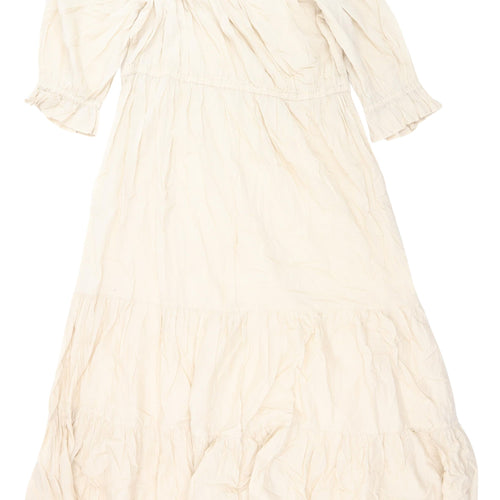 Marks and Spencer Women's Ivory Off Shoulder Dress