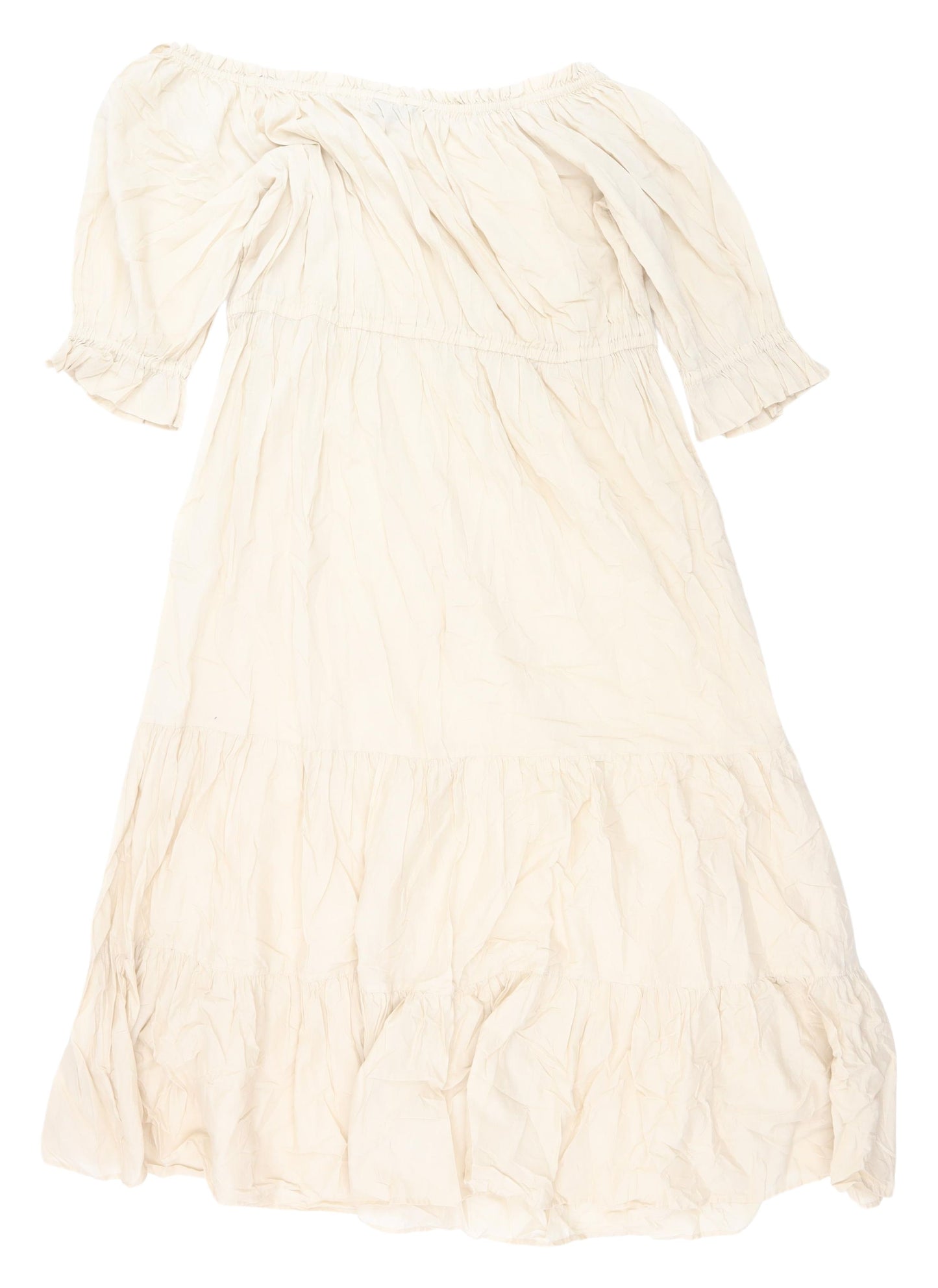 Marks and Spencer Women's Ivory Off Shoulder Dress