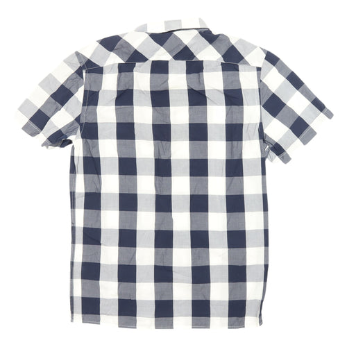 Henri Lloyd Blue Checked Men's Casual Shirt M