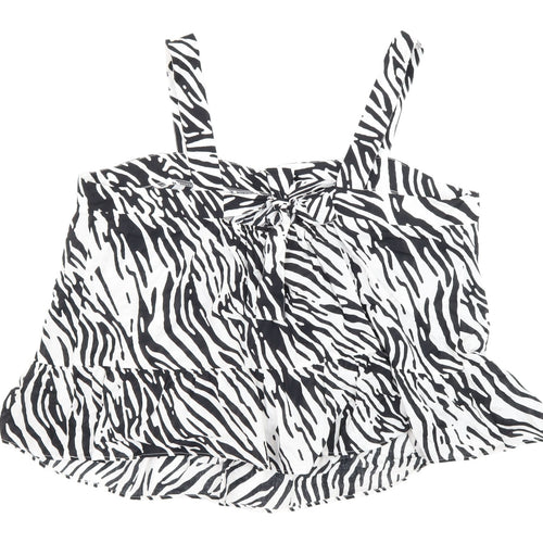 Marks and Spencer Women's Zebra Print Camisole Top, Size 22
