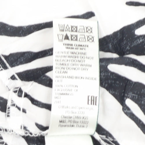 Marks and Spencer Women's Zebra Print Camisole Top, Size 22