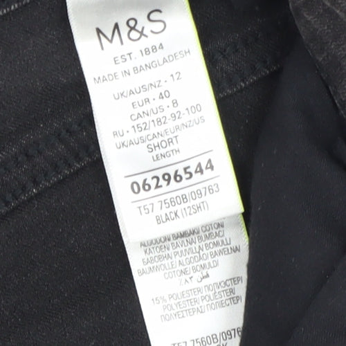 Marks and Spencer Women's Black Skinny Jeans 12