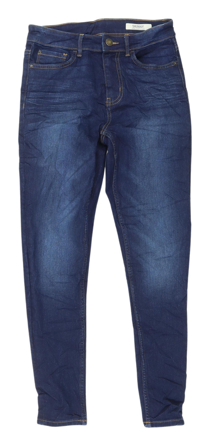 Marks and Spencer Women's Blue Skinny Jeans Size 8