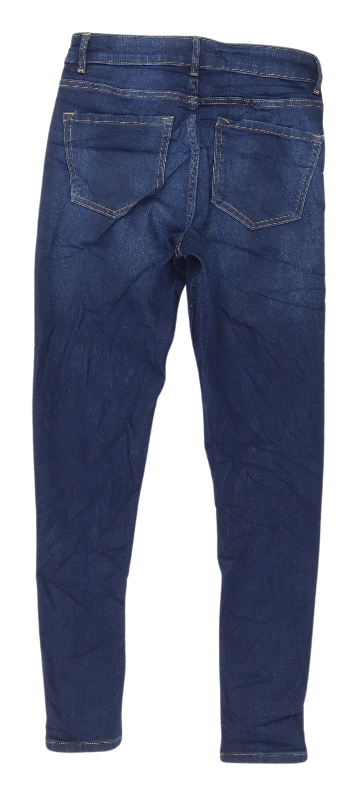Marks and Spencer Women's Blue Skinny Jeans Size 8