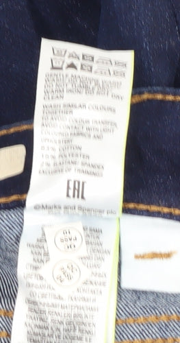 Marks and Spencer Women's Blue Skinny Jeans Size 8