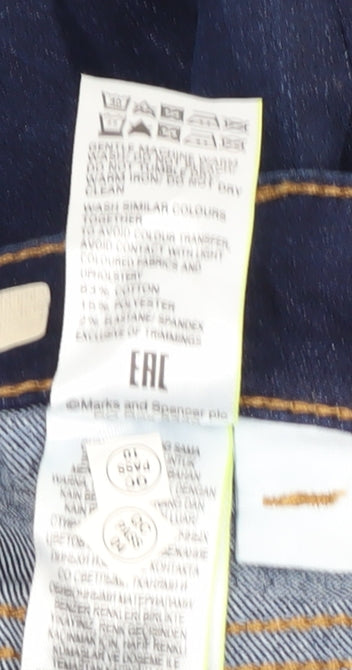 Marks and Spencer Women's Blue Skinny Jeans Size 8