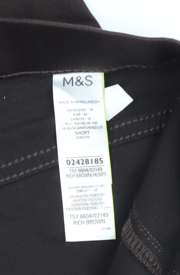 Marks and Spencer Women's Brown Jegging Trousers
