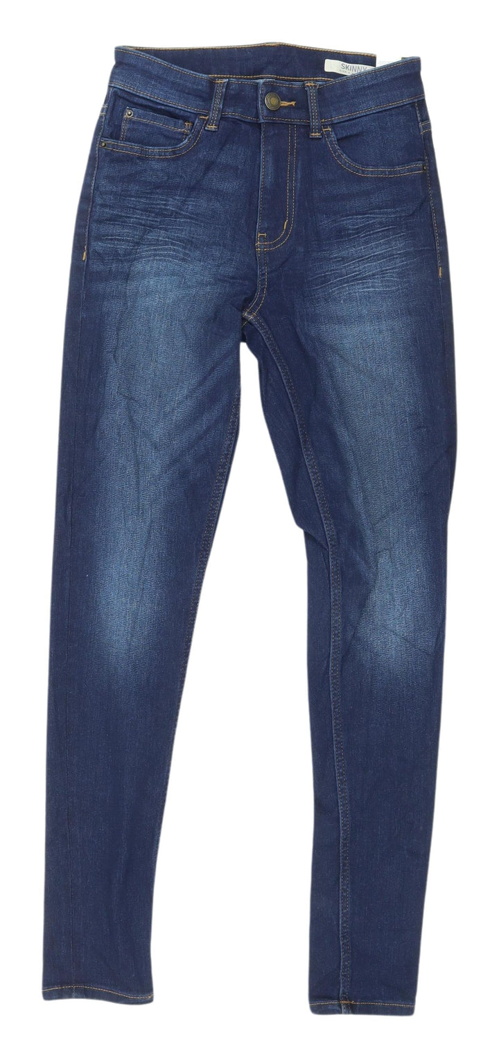 Marks & Spencer Women's Blue Skinny Jeans Size 6