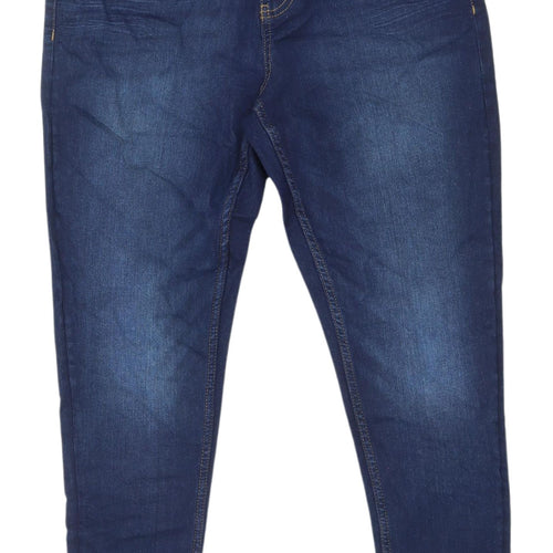 Marks and Spencer Women's Blue Skinny Jeans Size 14